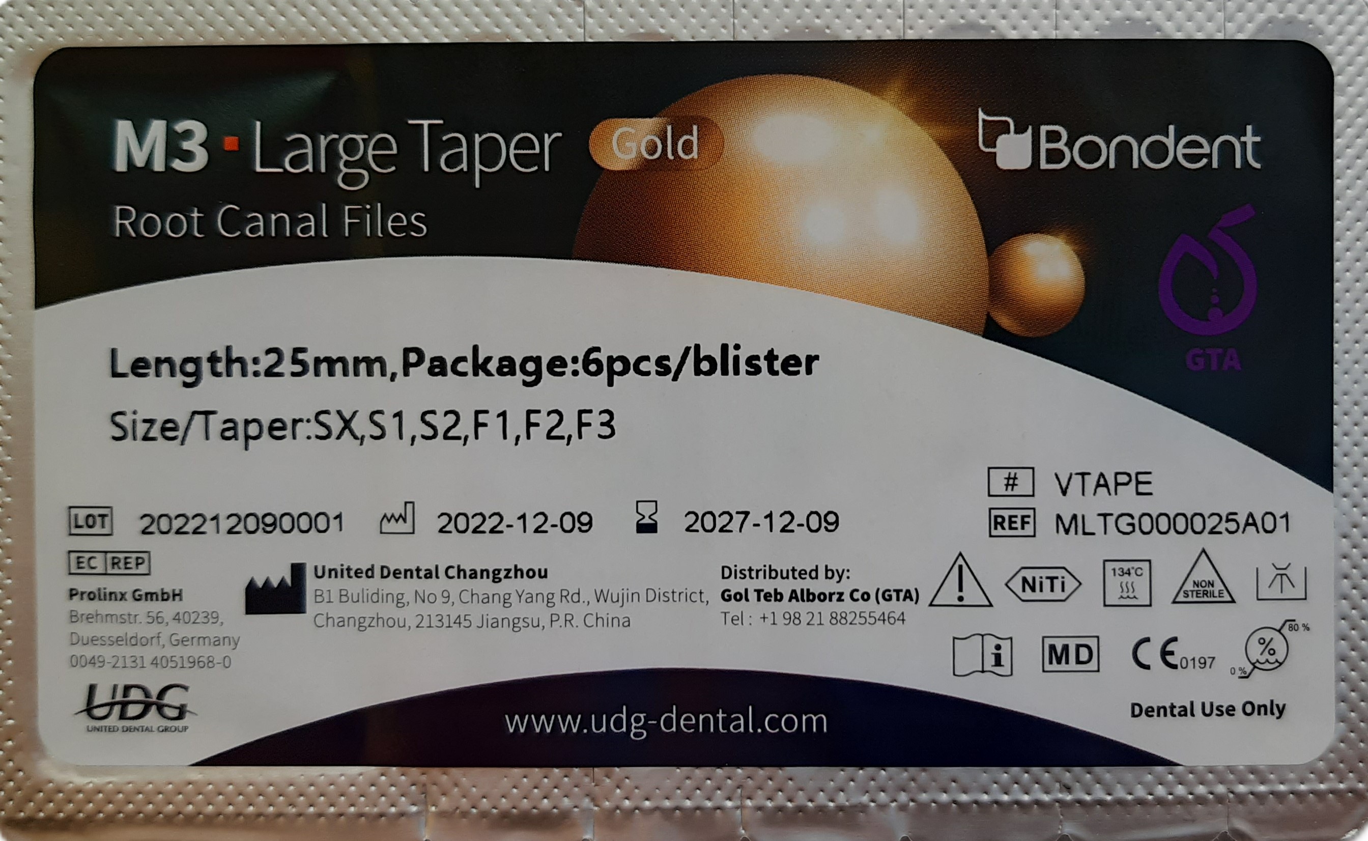 فایل روتاری لارج تیپر آسورت (پروتیپر) (SX تا F3)